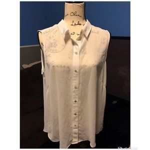 H&M white blouse